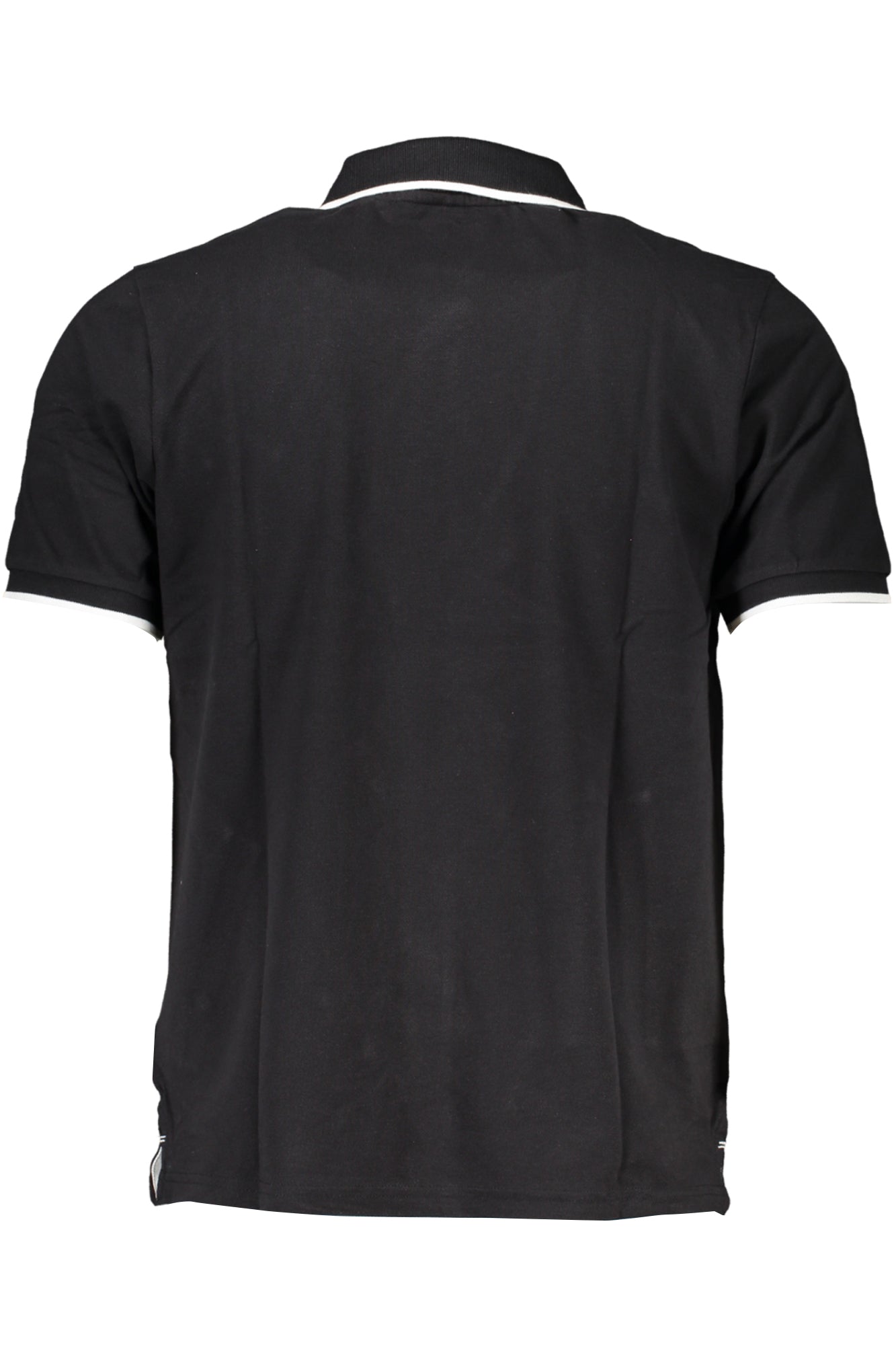 Polo de Manga Corta para Mujer Nero (Slim Fit)