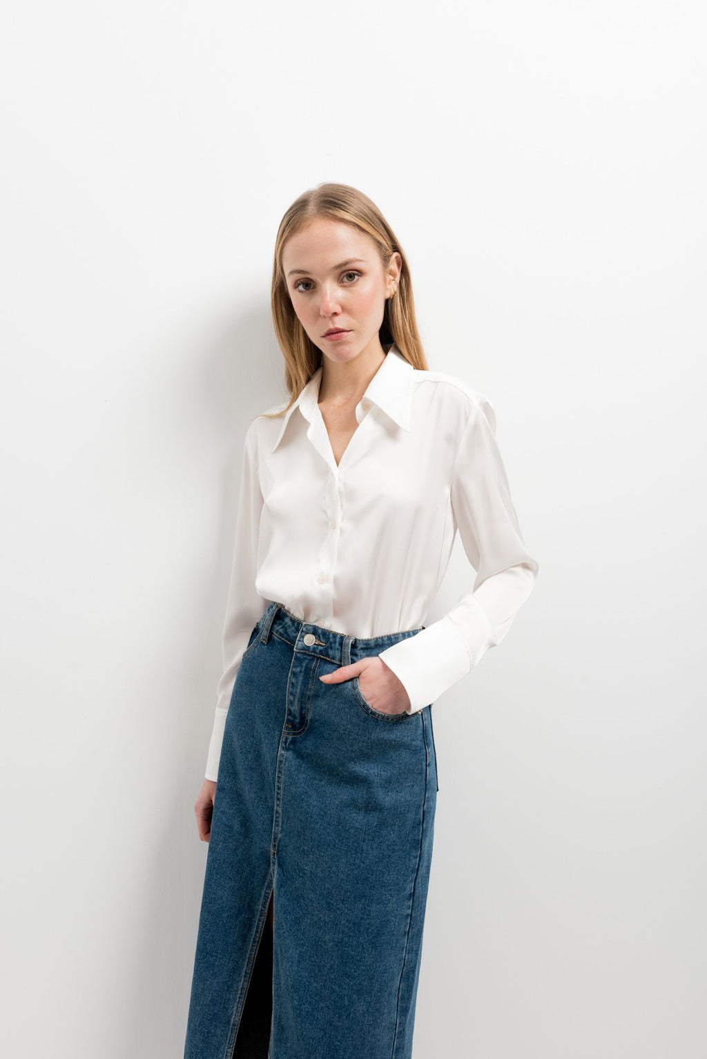 CAMISA SATINADA