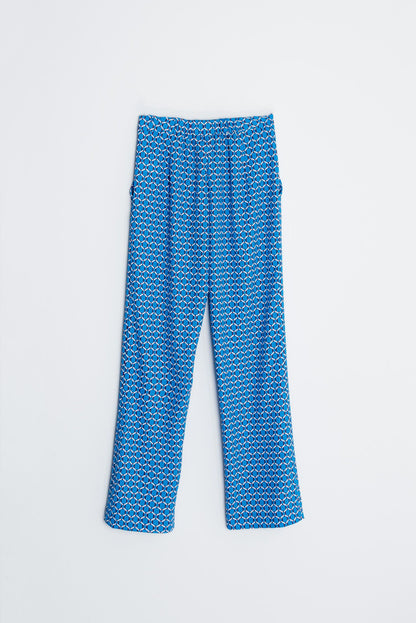 PANTALÓN ESTAMPADO GEOMÉTRICO