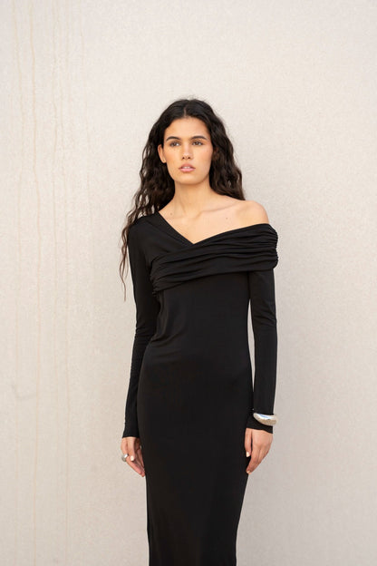 VESTIDO ASIMETRICO
