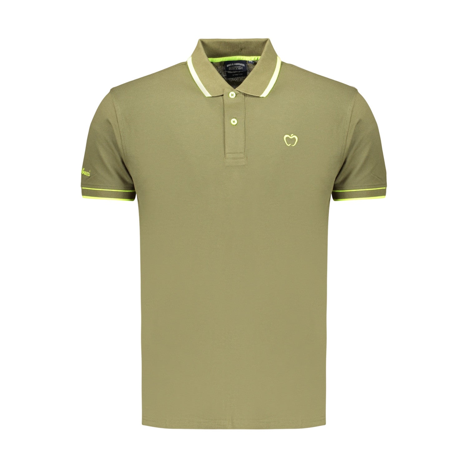 Polo de Manga Corta Verde para Hombre | Kisses & Hugs