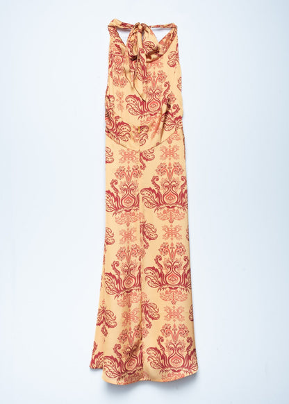 VESTIDO LARGO ESTAMPADO