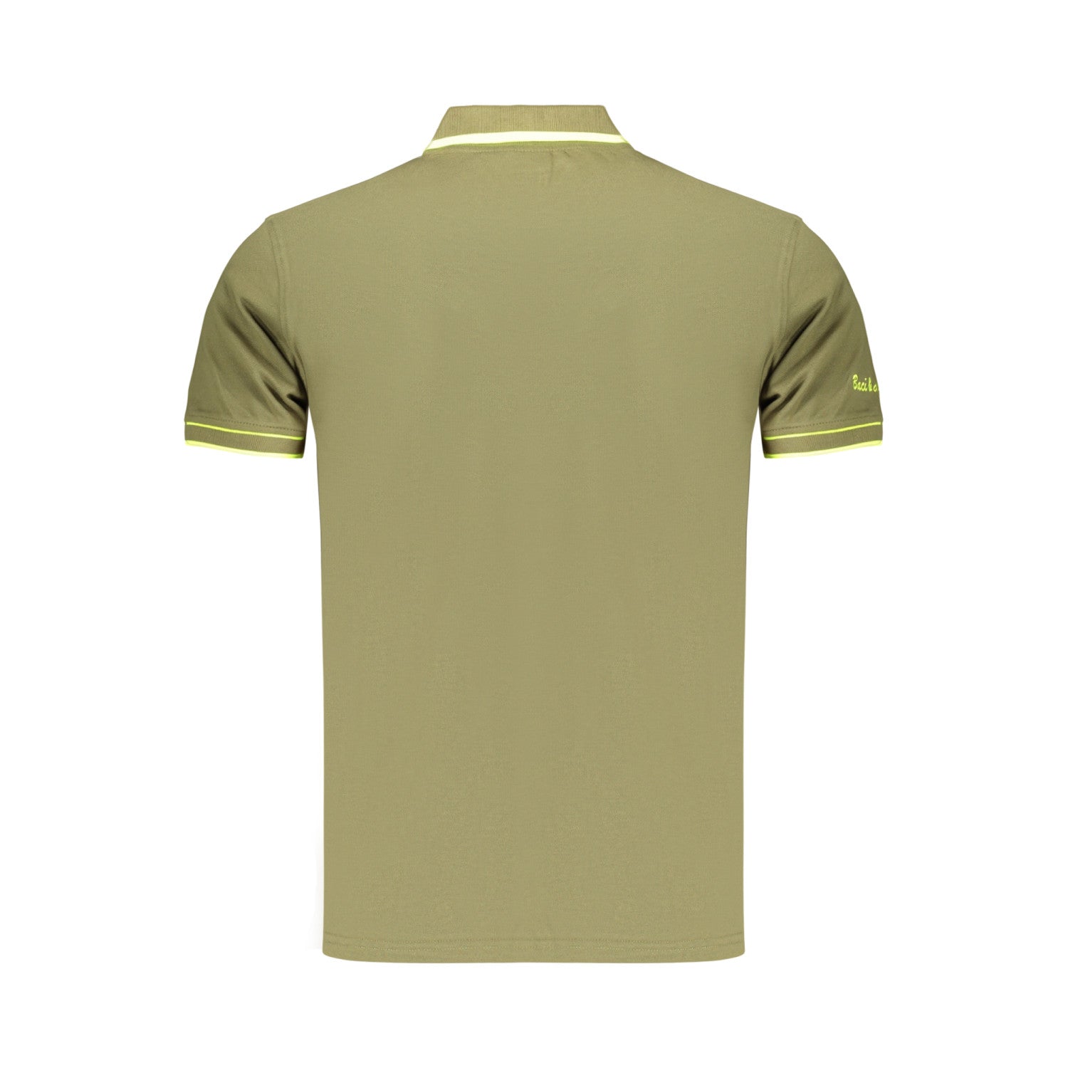Polo de Manga Corta Verde para Hombre | Kisses & Hugs
