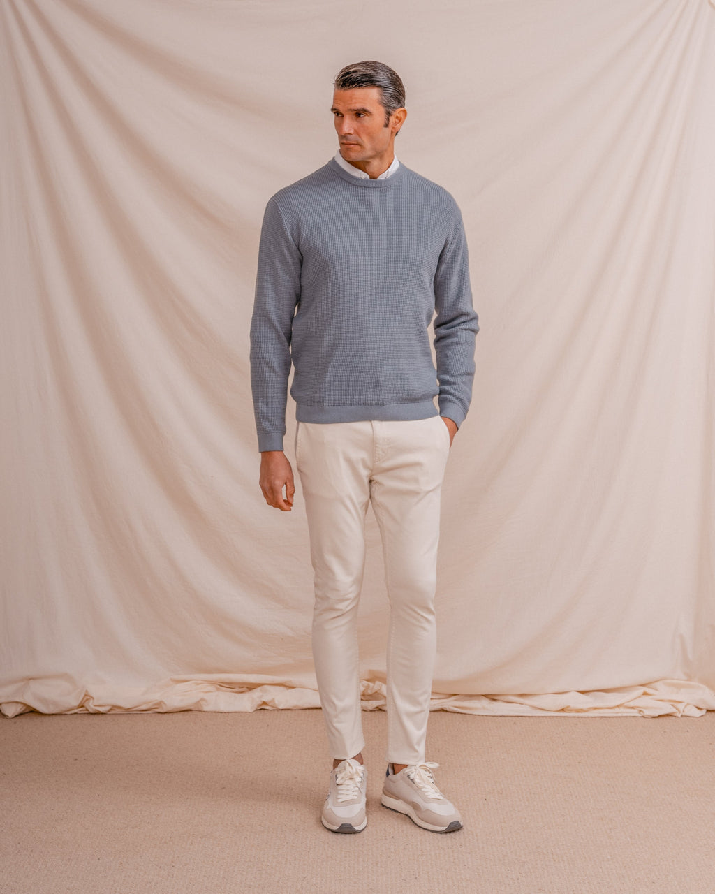 PANTALÓN CHINO SKINNY BEIGE