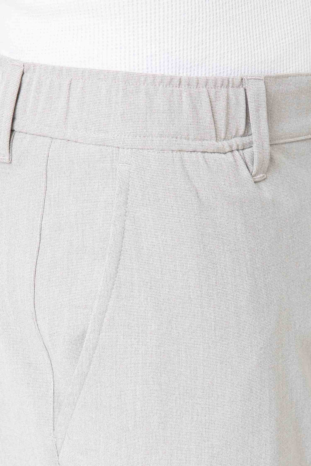 PANTALÓN CASUAL GOMA VESTIR GRÍS