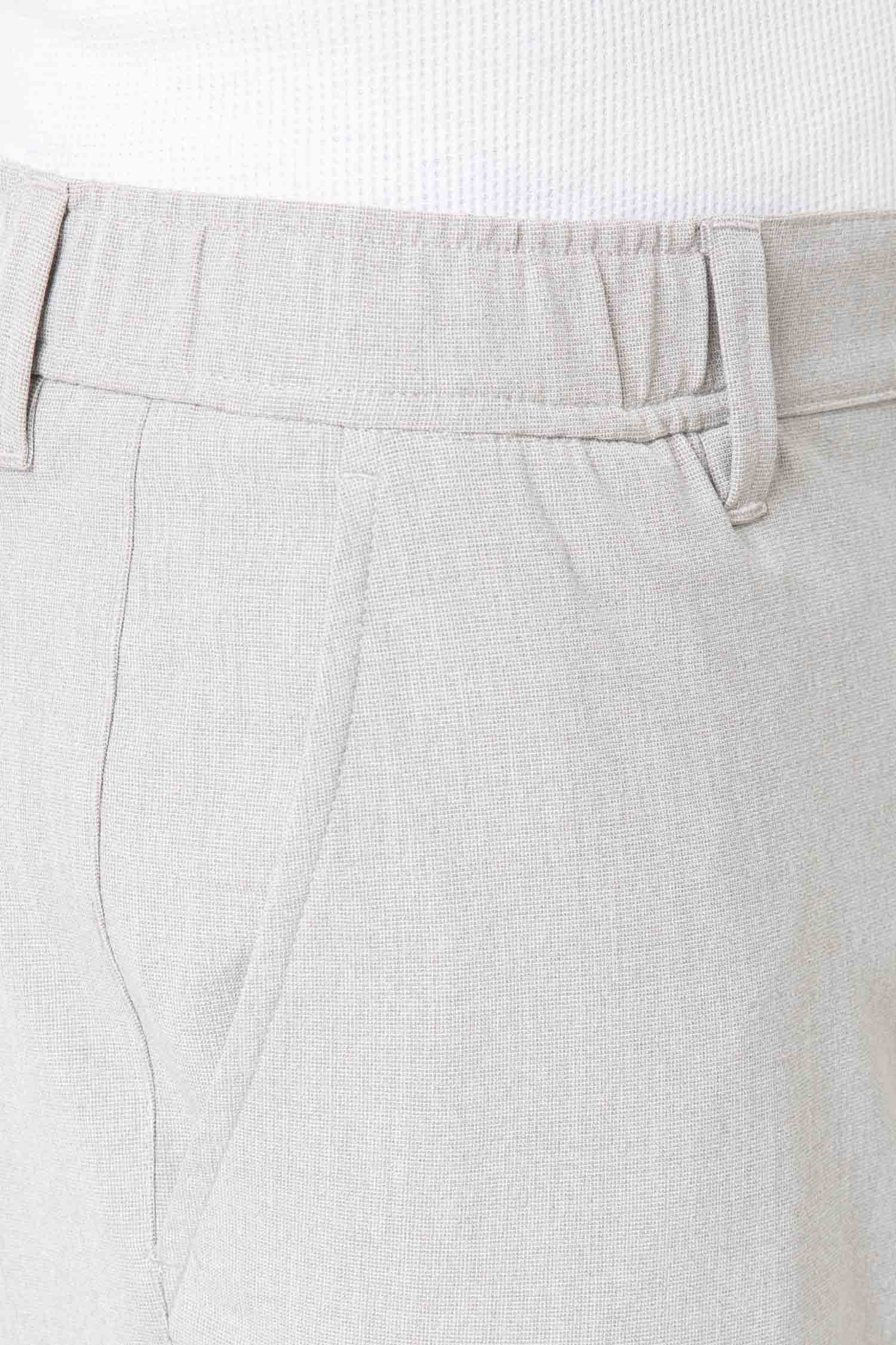 PANTALÓN CASUAL GOMA VESTIR GRÍS