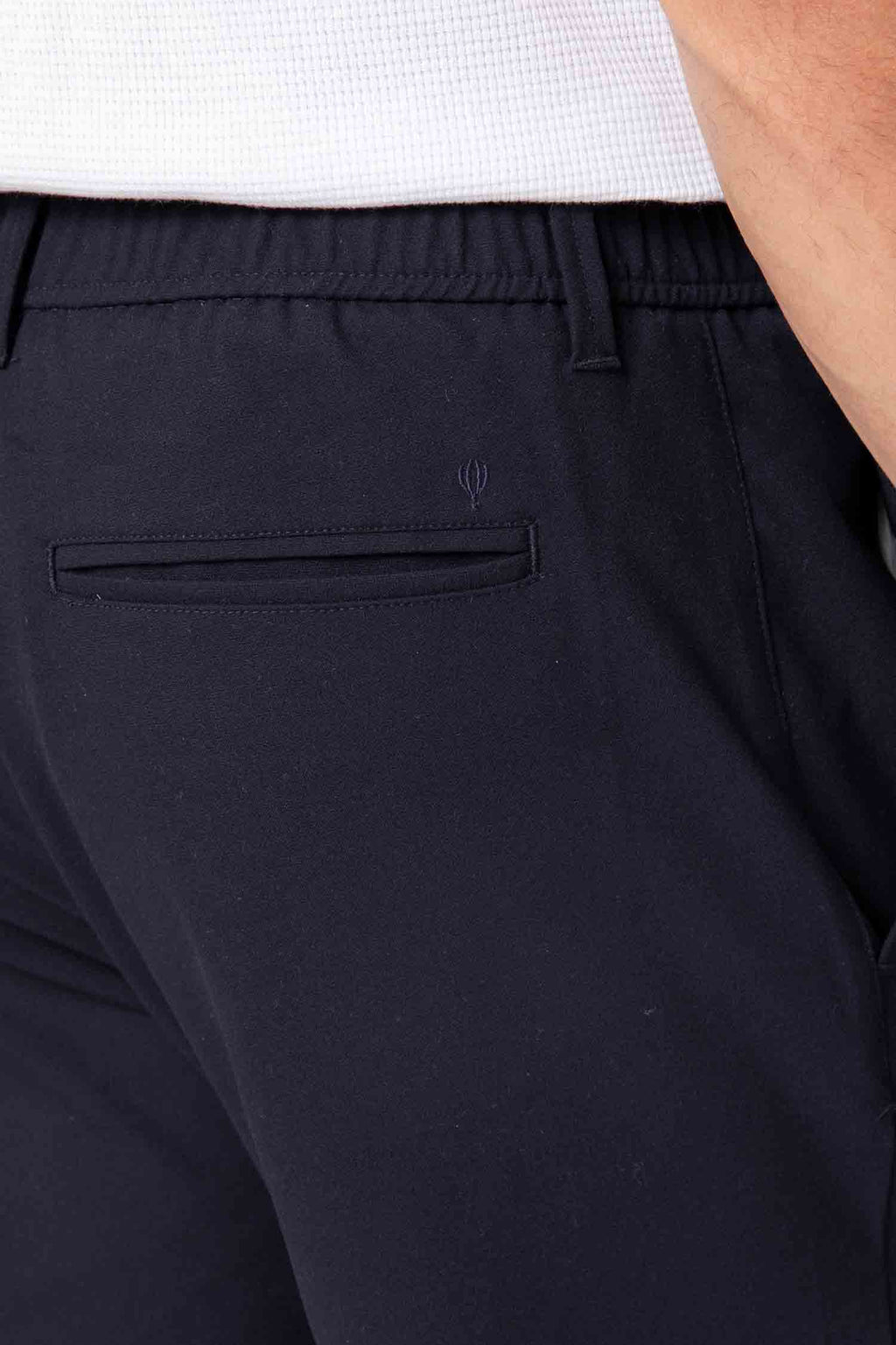 PANTALÓN CASUAL GOMA VESTIR AZUL