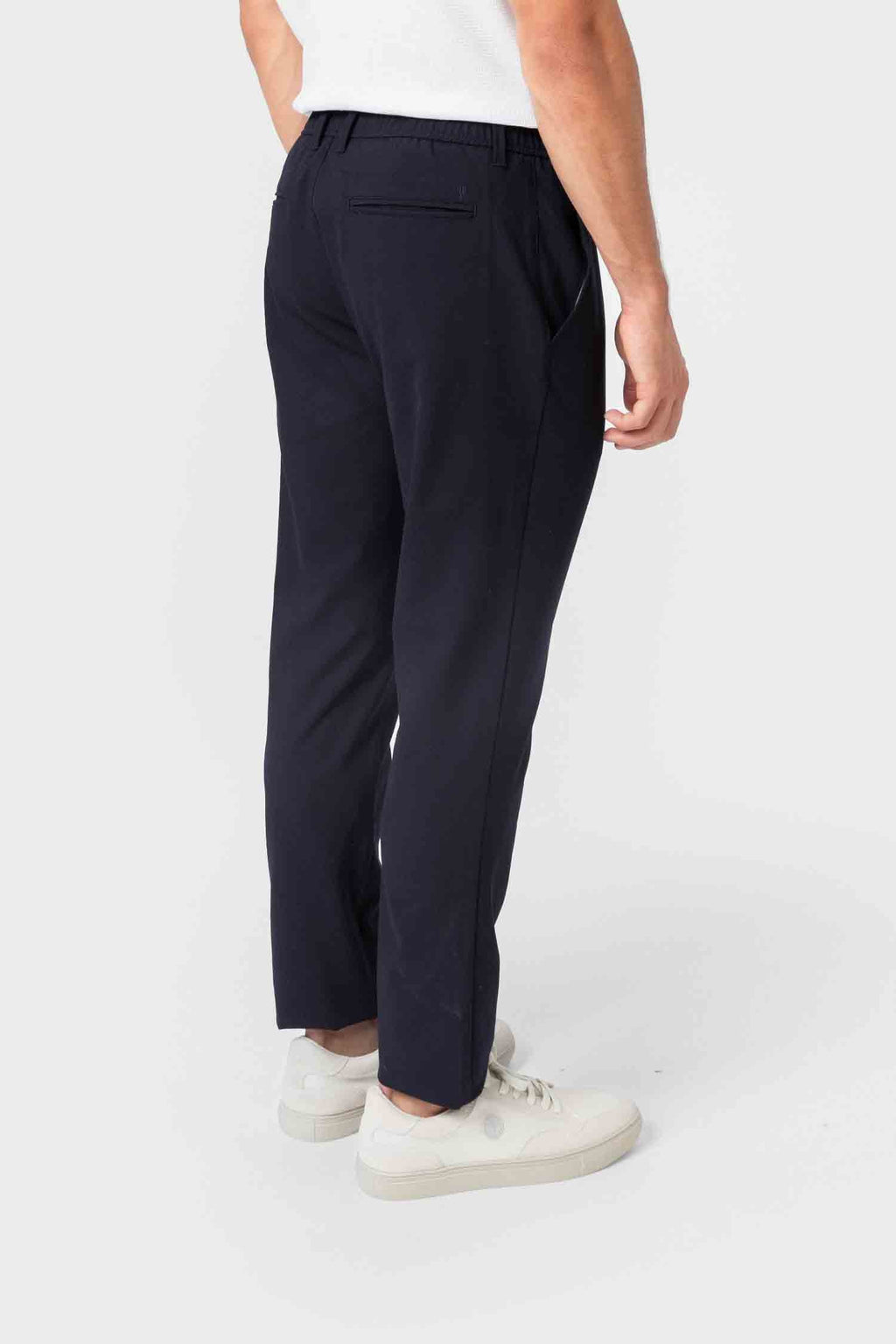 PANTALÓN CASUAL GOMA VESTIR AZUL