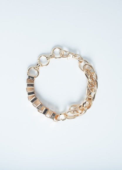 Pulsera eslabones combinado-83404