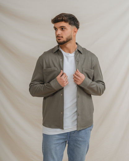 SOBRECAMISA PUNTO VERDE
