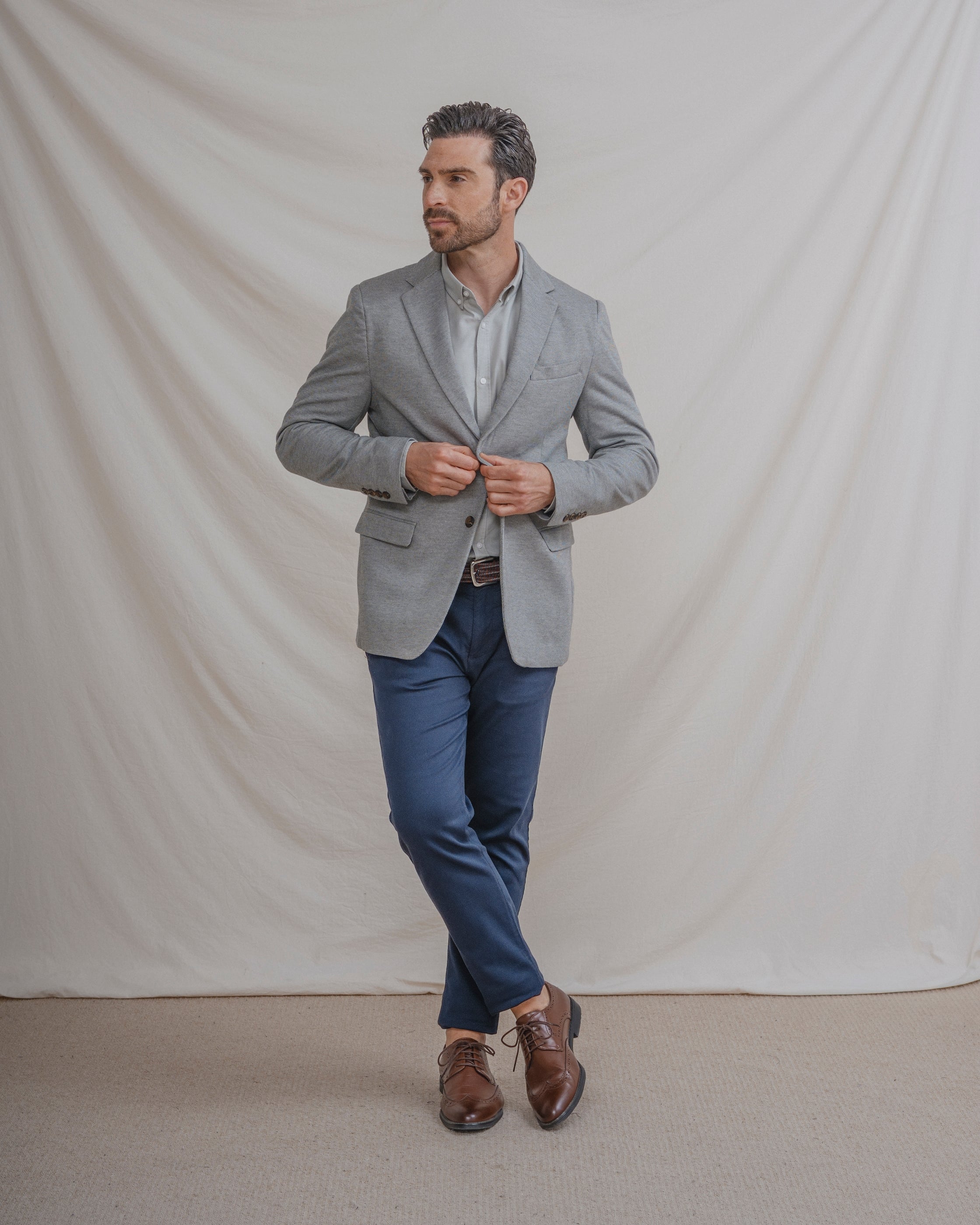CAMISA OXFORD VERDE
