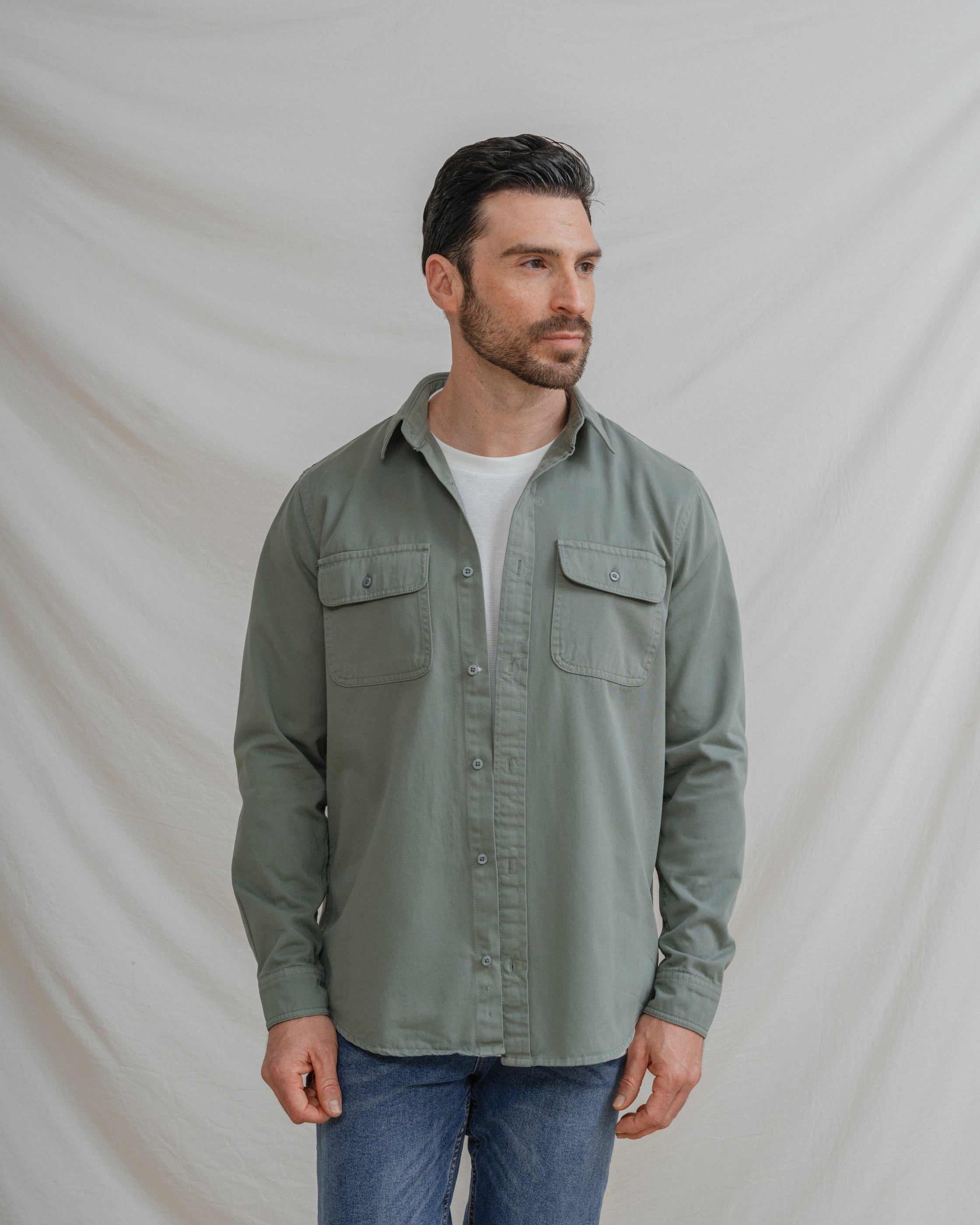 SOBRECAMISA VERDE