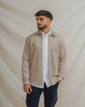 SOBRECAMISA PUNTO BEIGE
