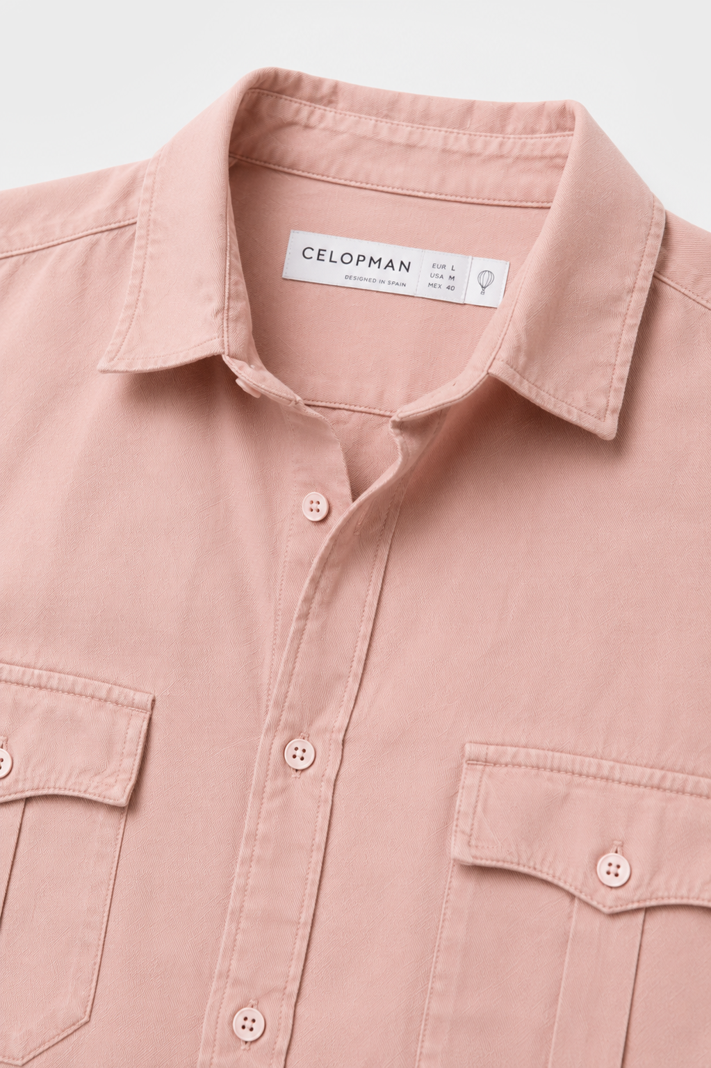 SOBRECAMISA ROSA