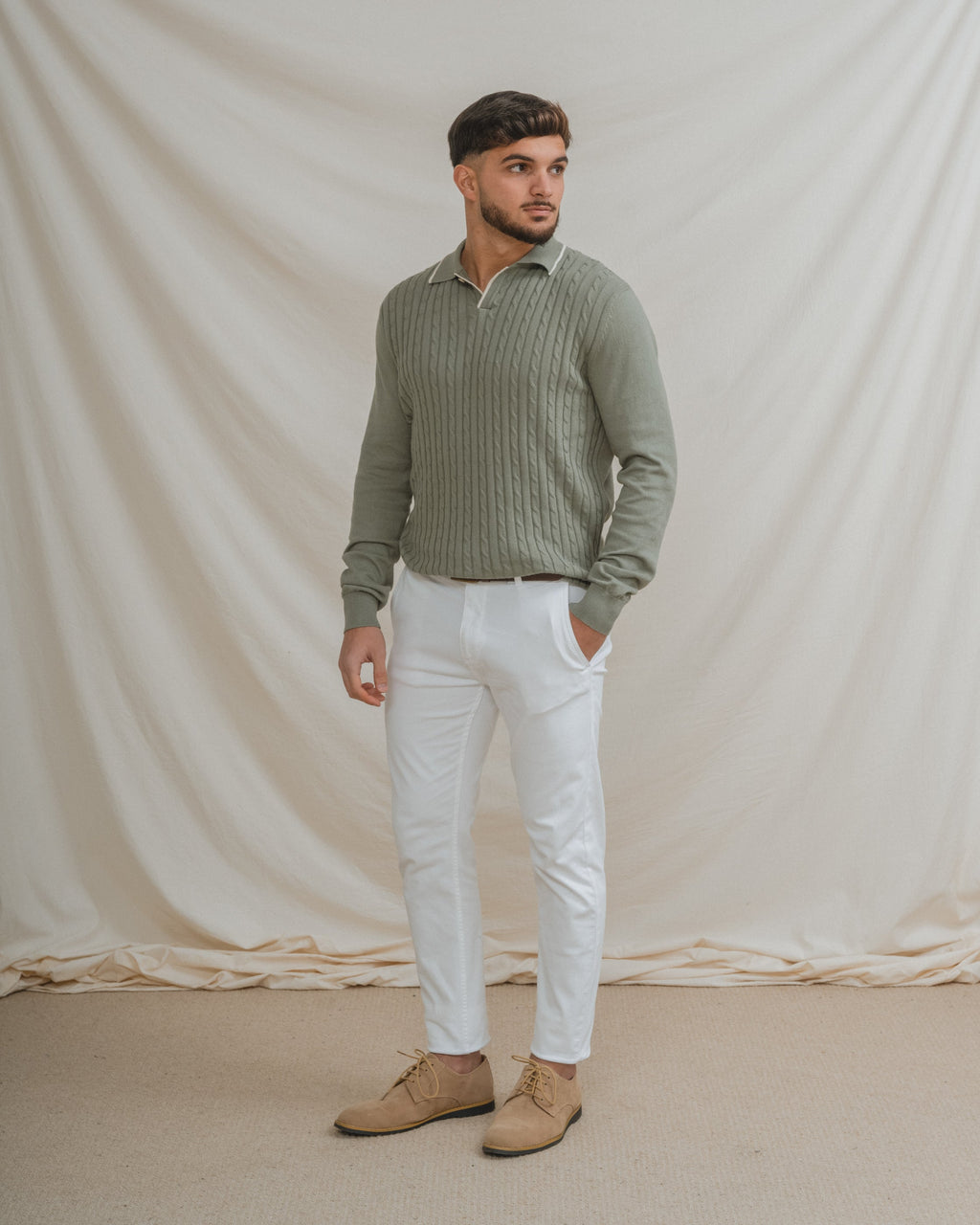POLO TRICOT VERDE