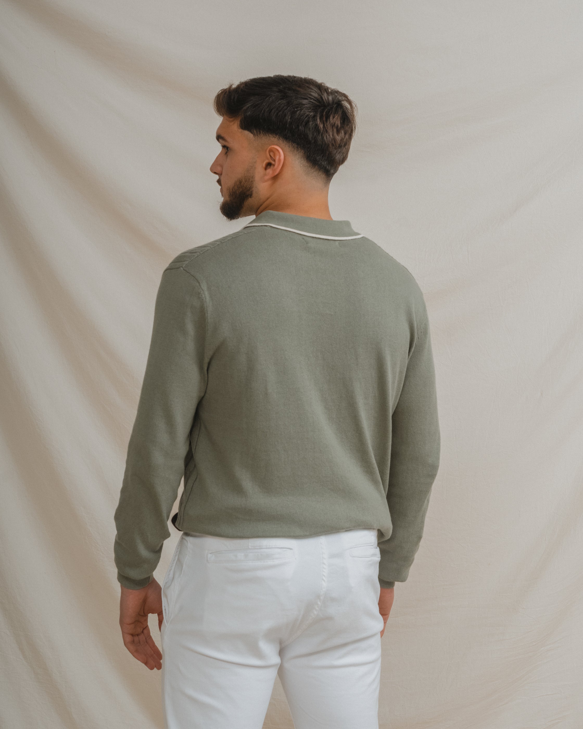 POLO TRICOT VERDE