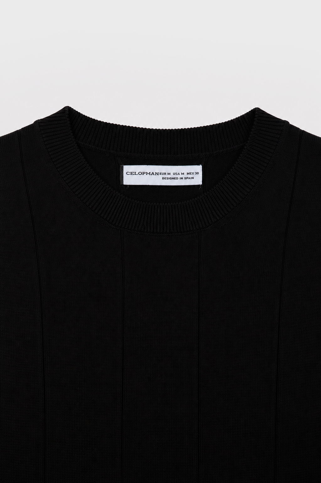 JERSEY CUELLO CAJA NEGRO