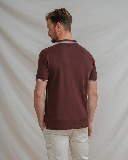 POLO ESTRUCTURA BURDEOS