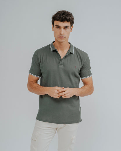 POLO ESTRUCTURA VERDE