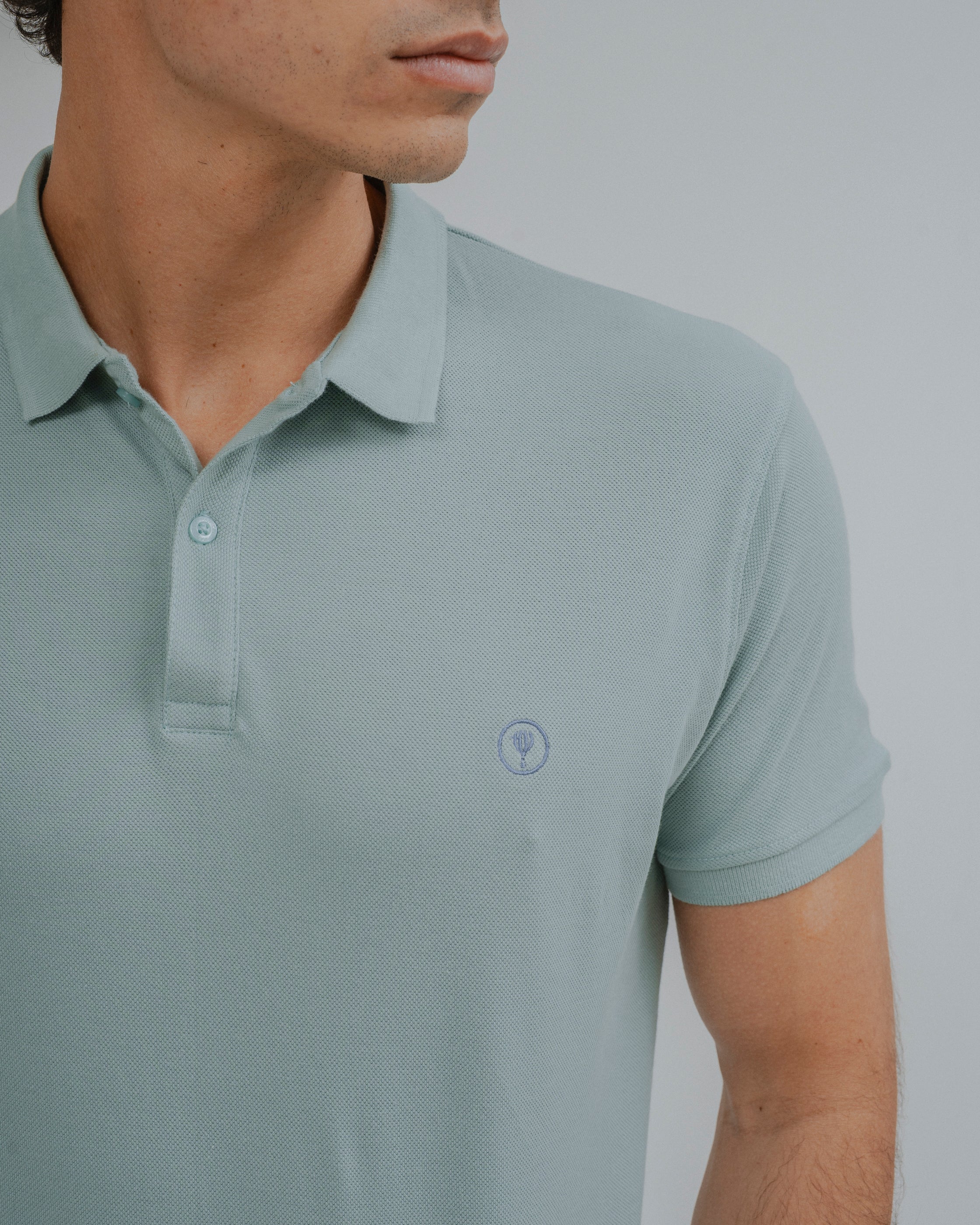 POLO BÁSICO REGULAR FIT VERDE