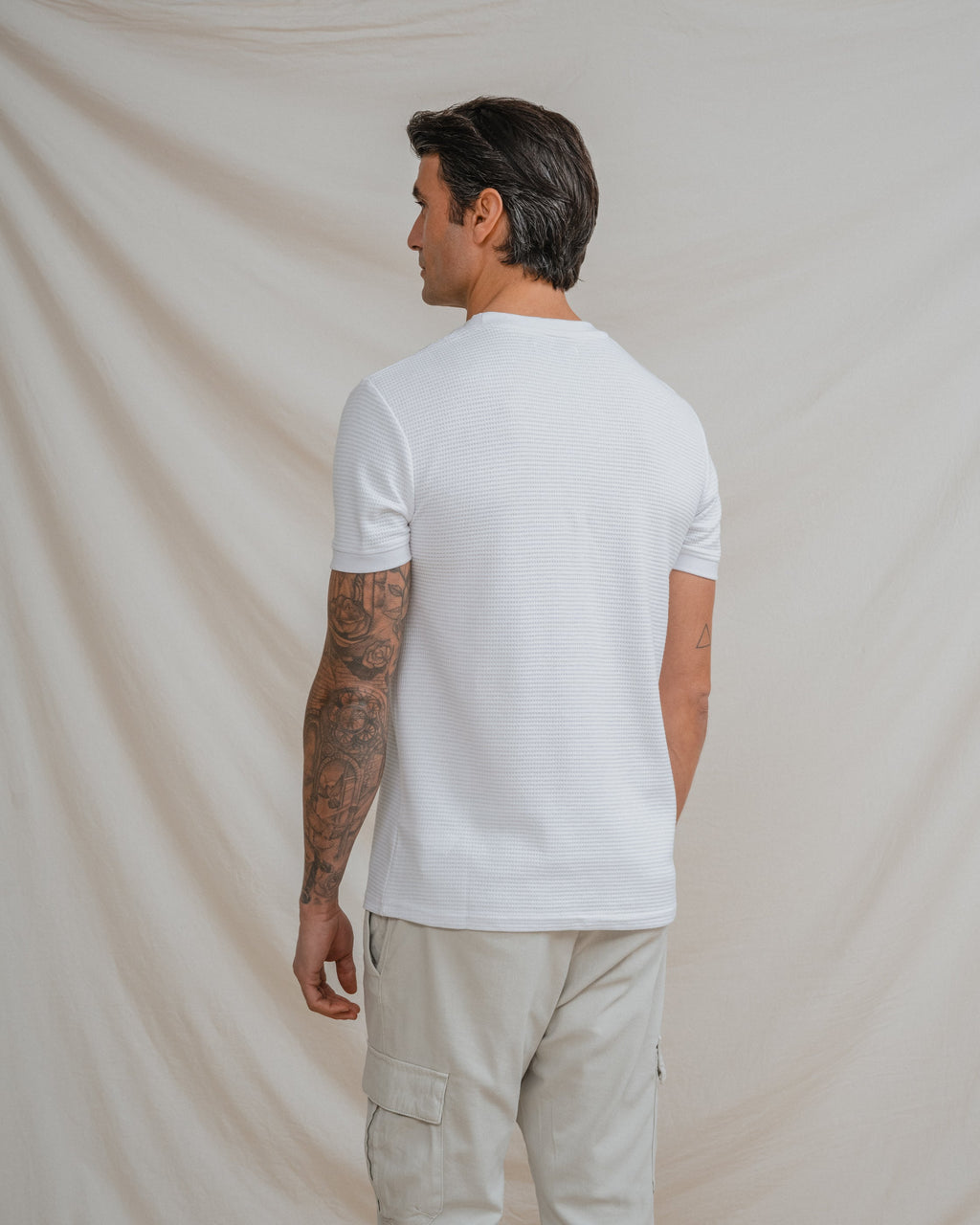 CAMISETA ESTRUCTURA BLANCA