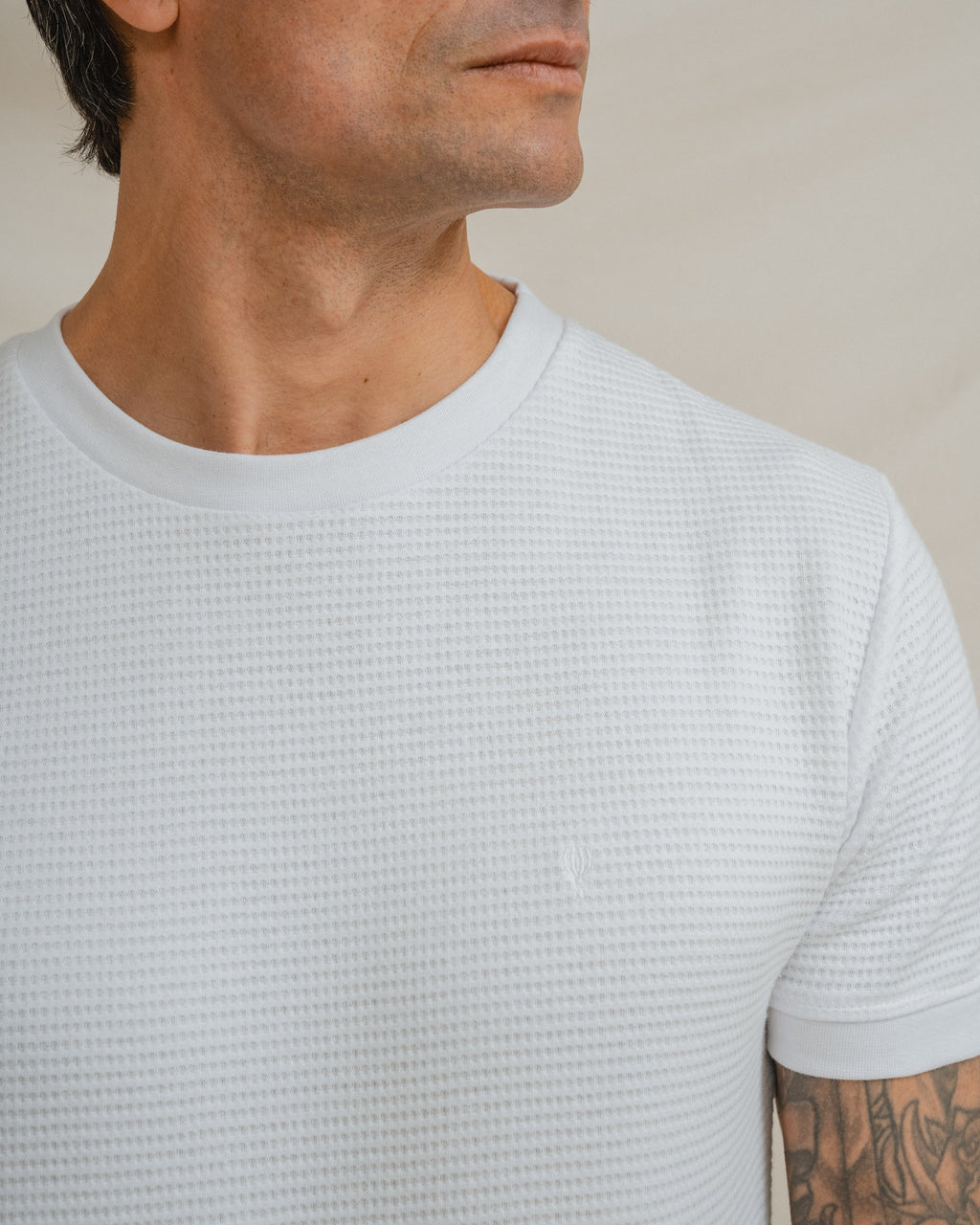 CAMISETA ESTRUCTURA BLANCA