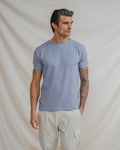 CAMISETA ESTRUCTURA CELESTE