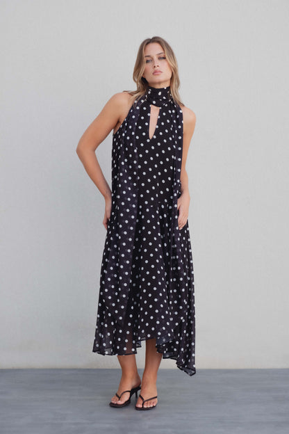 VESTIDO HALTER LUNARES