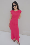 VESTIDO MIDI ASIMÉTRICO