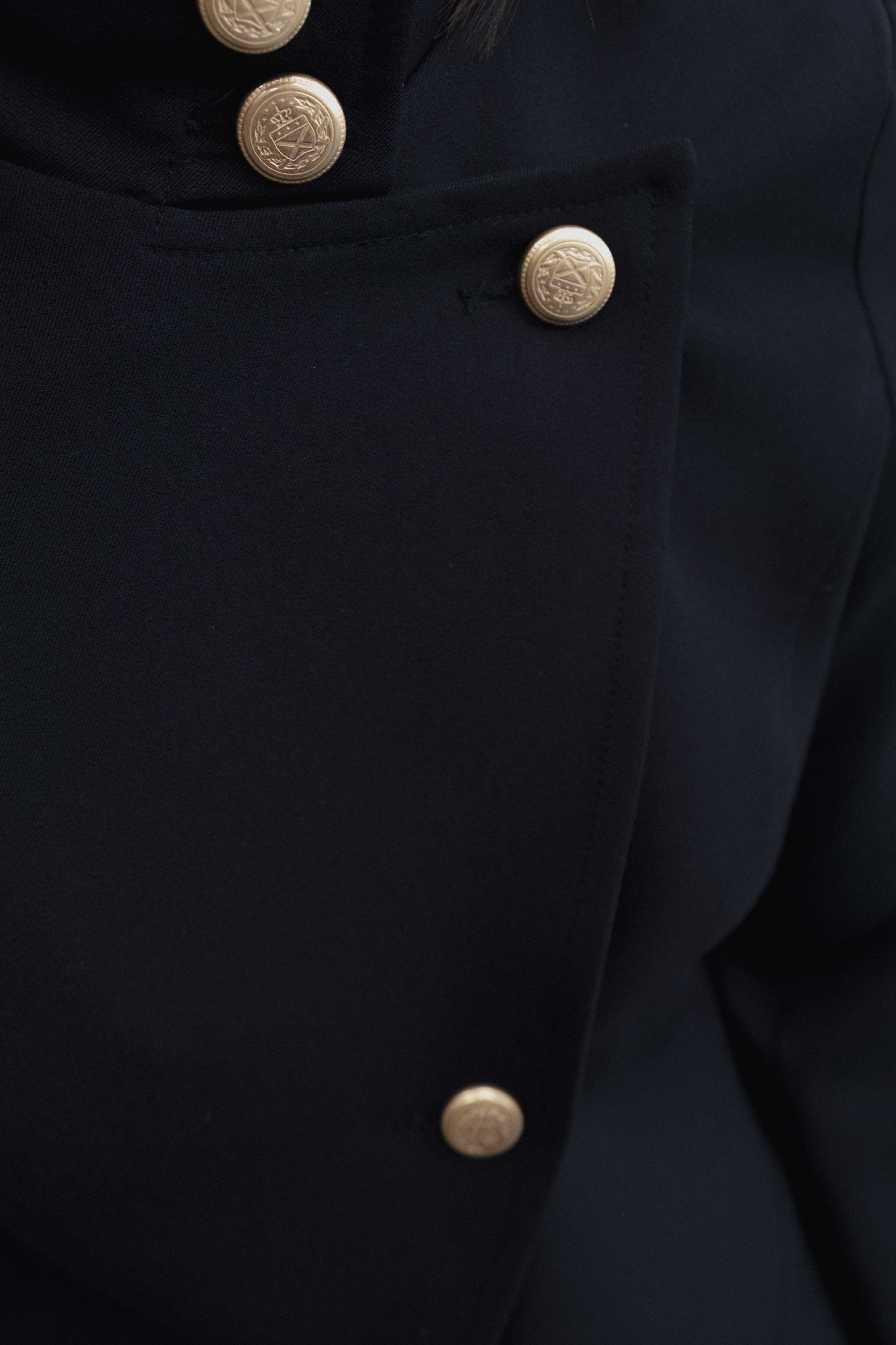 CHAQUETA CRUZADA BOTONES