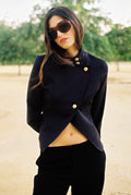 CHAQUETA CRUZADA BOTONES