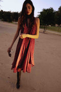 VESTIDO HALTER LUNARES LAZADA