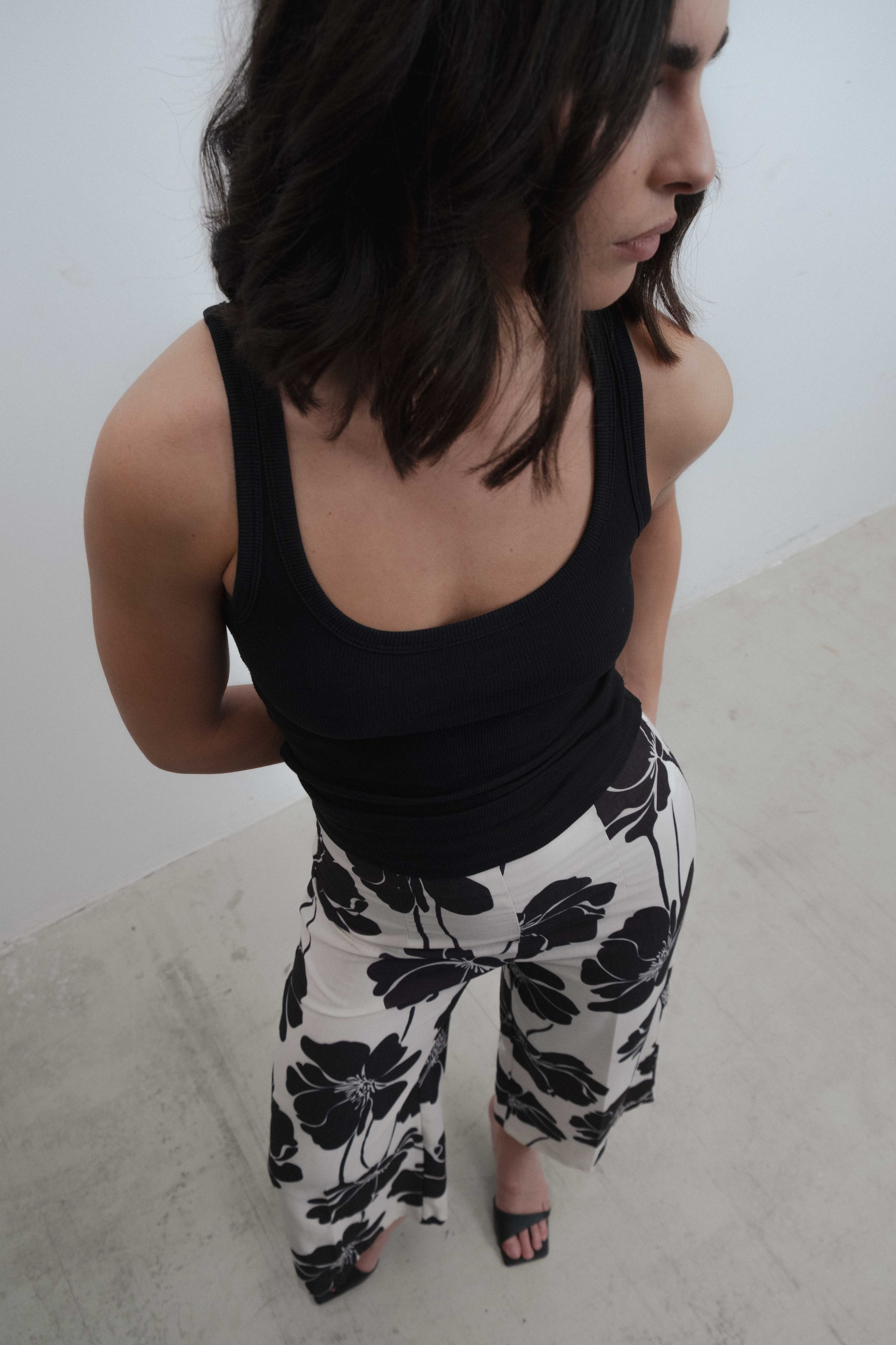 PANTALÓN CULOTTE ESTAMPADO