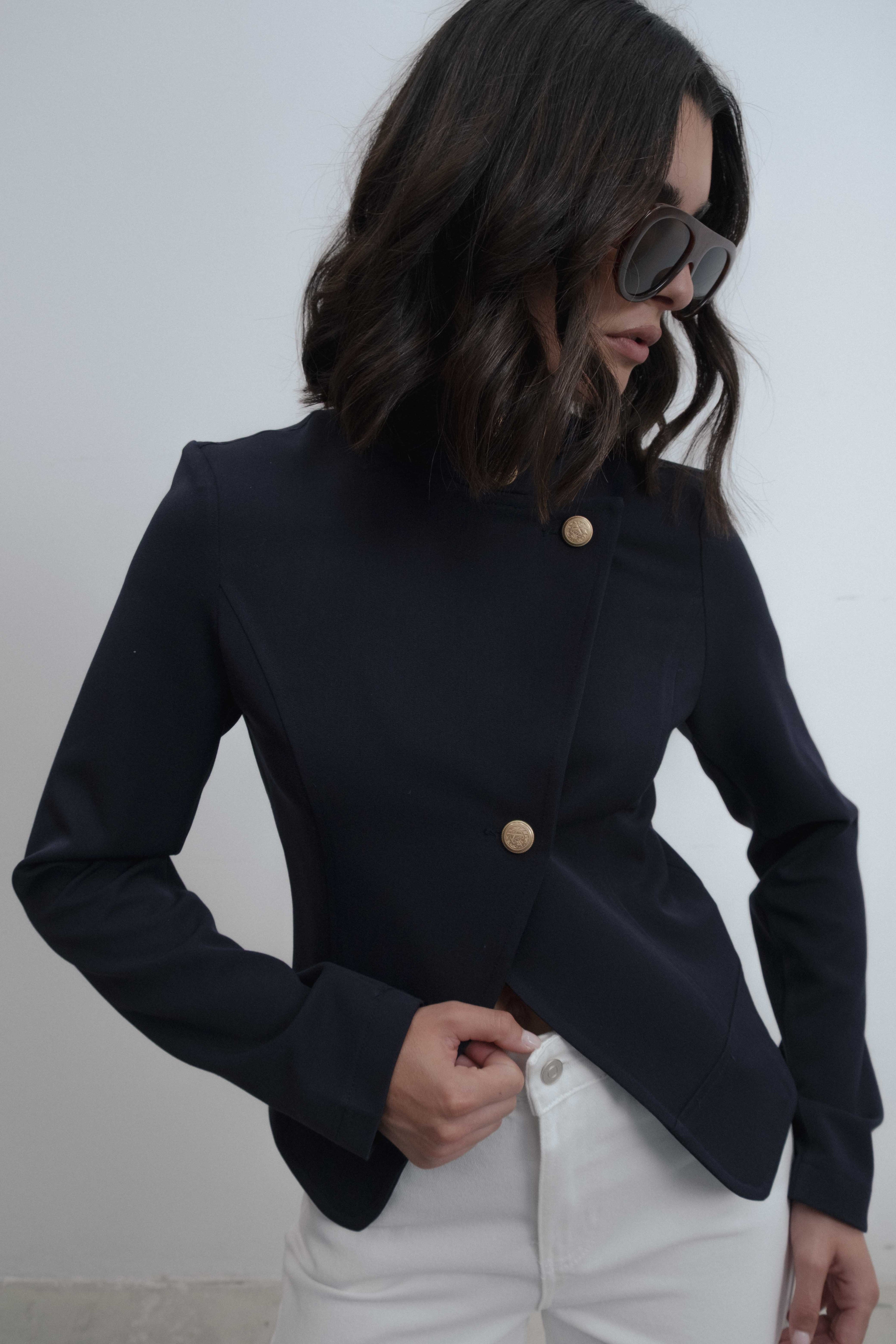 CHAQUETA CRUZADA BOTONES