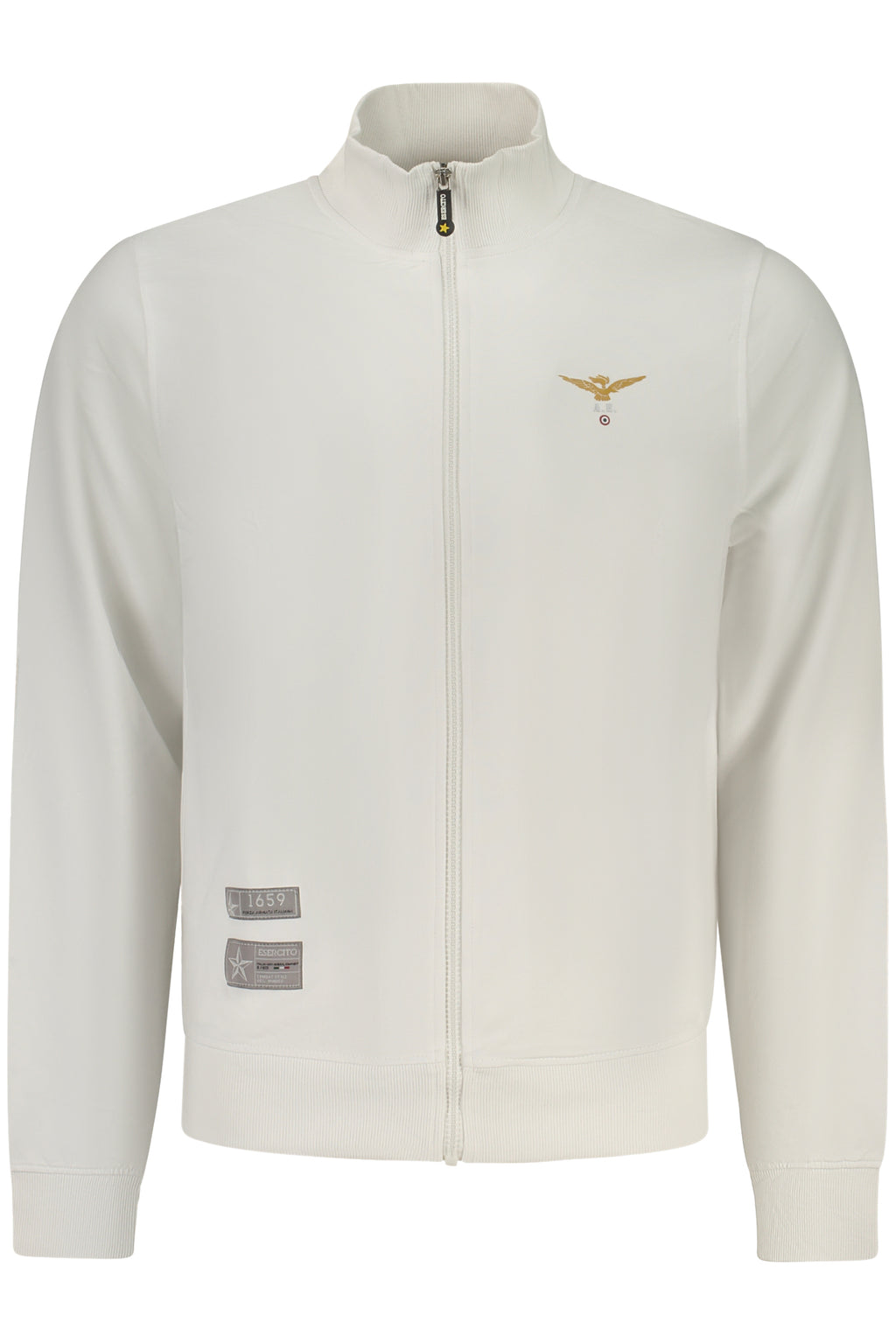 Sudadera azul con cremallera para hombre de la Academia Militar