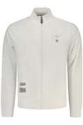 Sudadera blanca con cremallera para hombre de la Academia Militar
