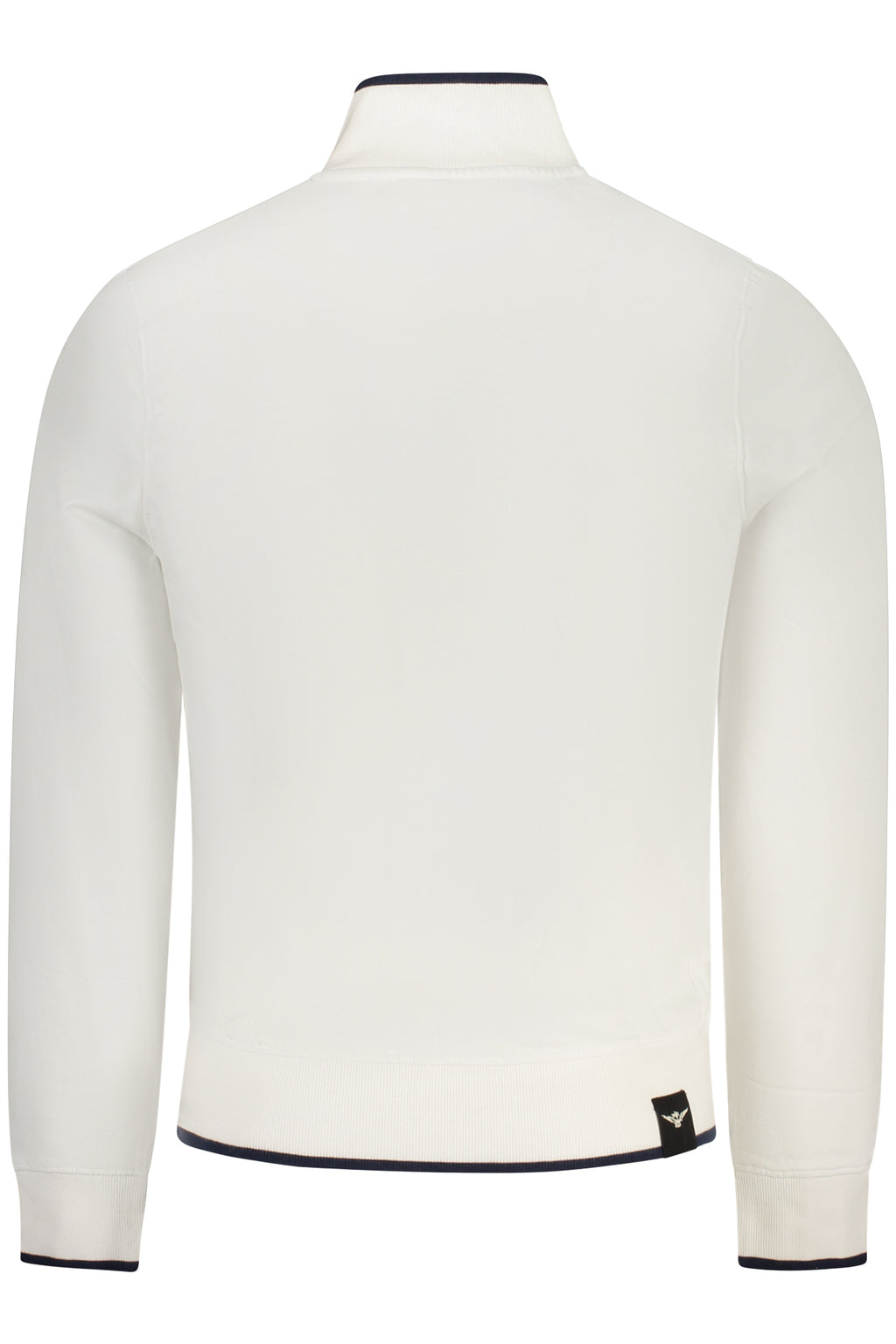 Sudadera blanca con cremallera para hombre de la Academia Militar