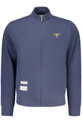 Sudadera azul con cremallera para hombre de la Academia Militar