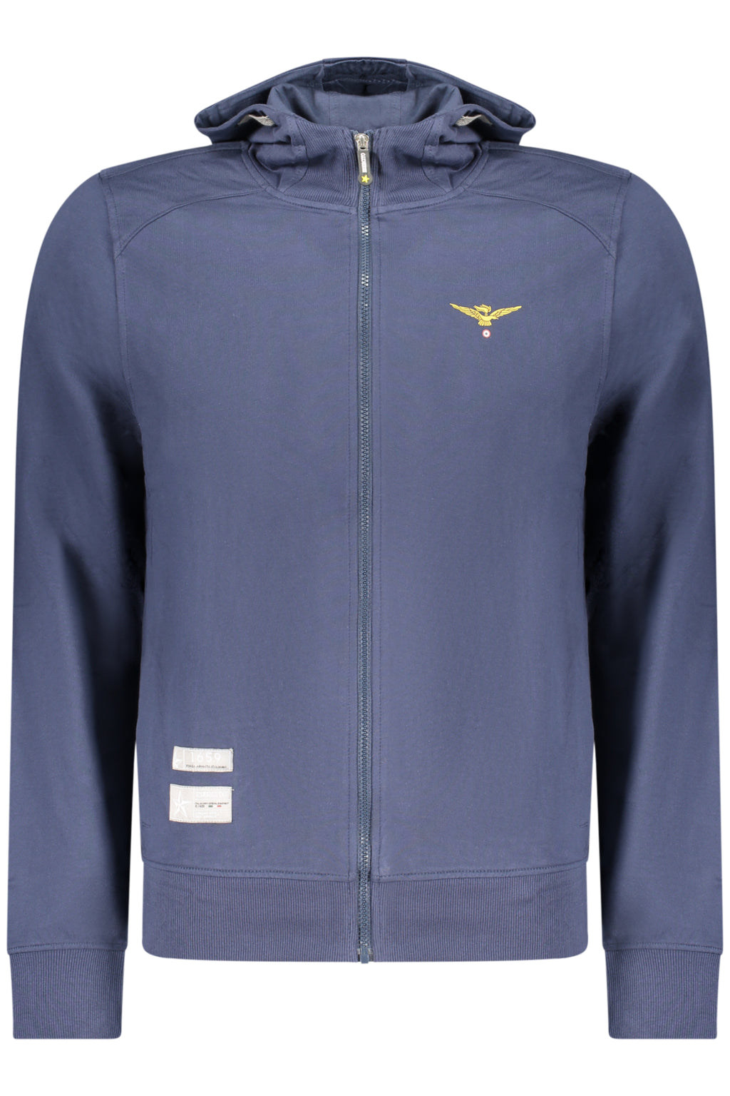 Sudadera blanca con cremallera para hombre de la Academia Militar
