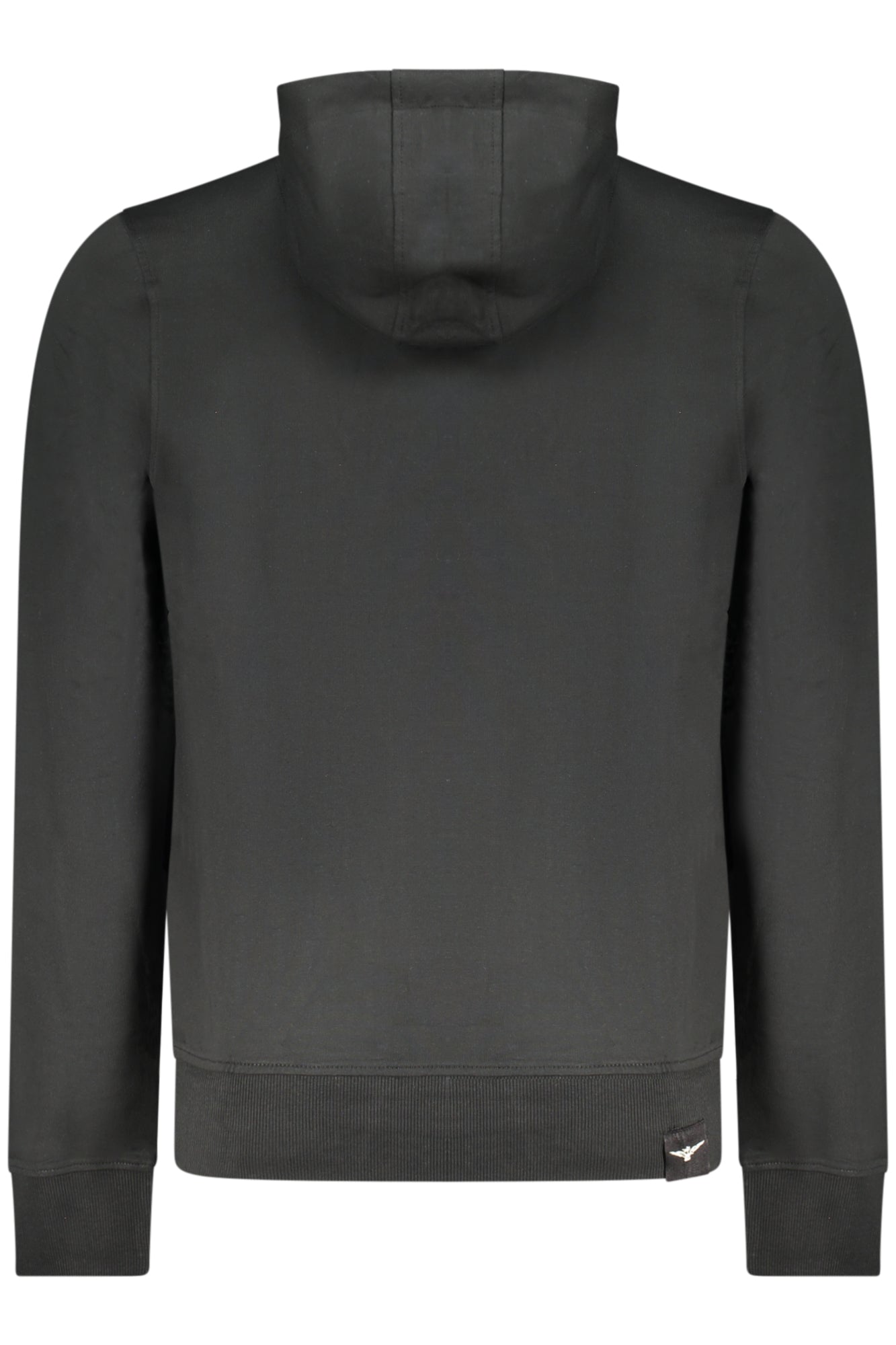 Sudadera negra con cremallera para hombre de la Academia Militar