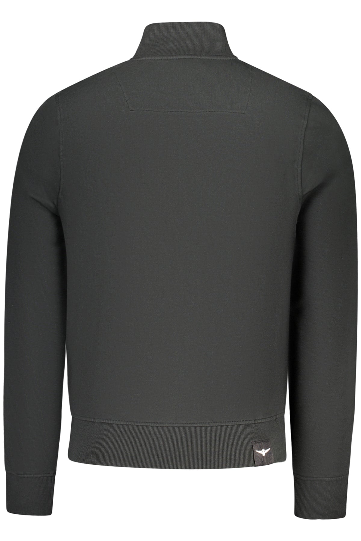 Sudadera negra con cremallera para hombre de la Academia Militar
