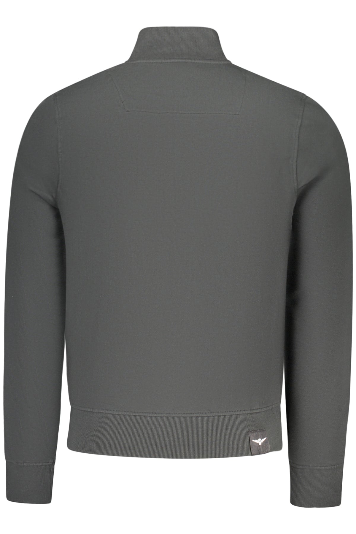 Sudadera negra con cremallera para hombre de la Academia Militar