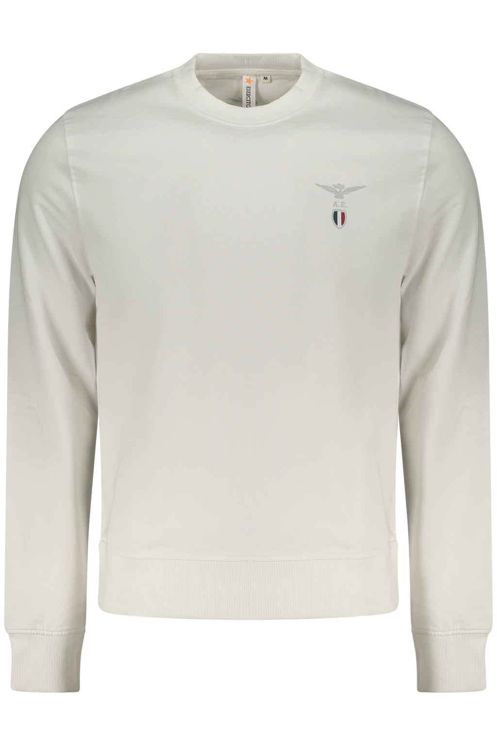 Sudadera blanca con cremallera para hombre de la Academia Militar