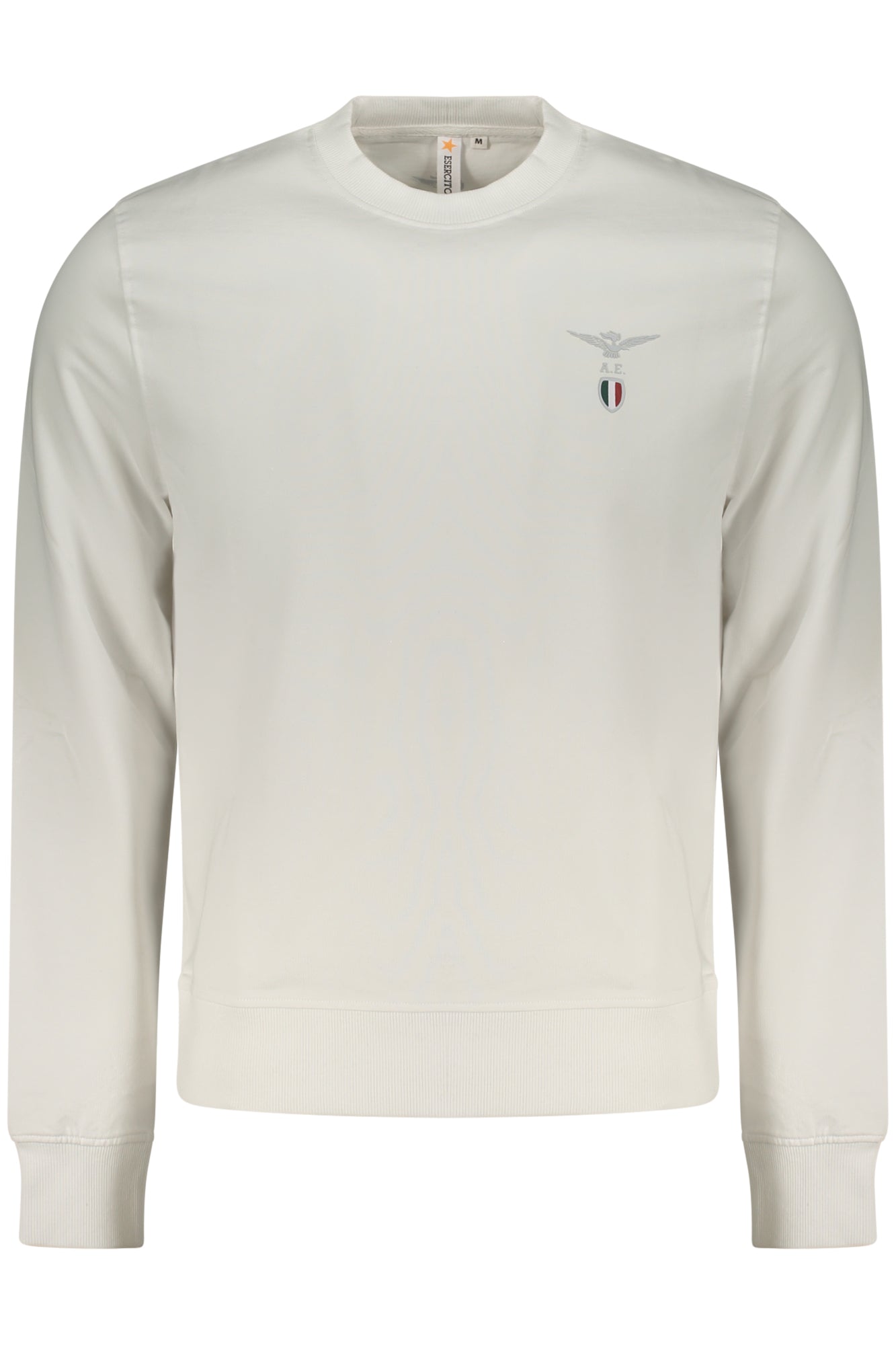 Sudadera blanca con cremallera para hombre de la Academia Militar