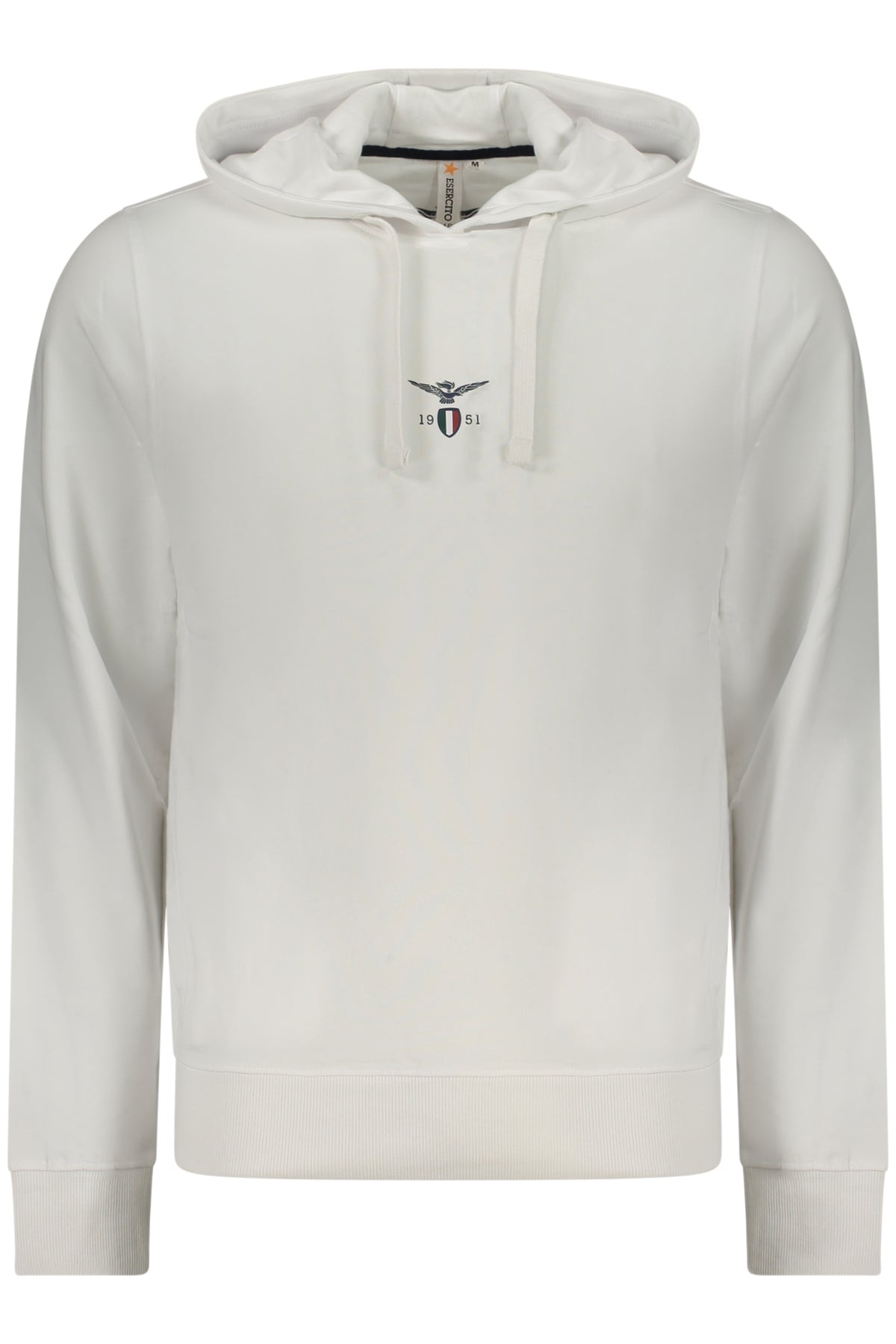 Sudadera blanca con cremallera para hombre de la Academia Militar