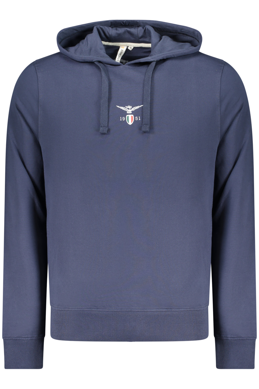 Sudadera azul con cremallera para hombre de la Academia Militar