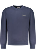 Sudadera azul con cremallera para hombre de la Academia Militar