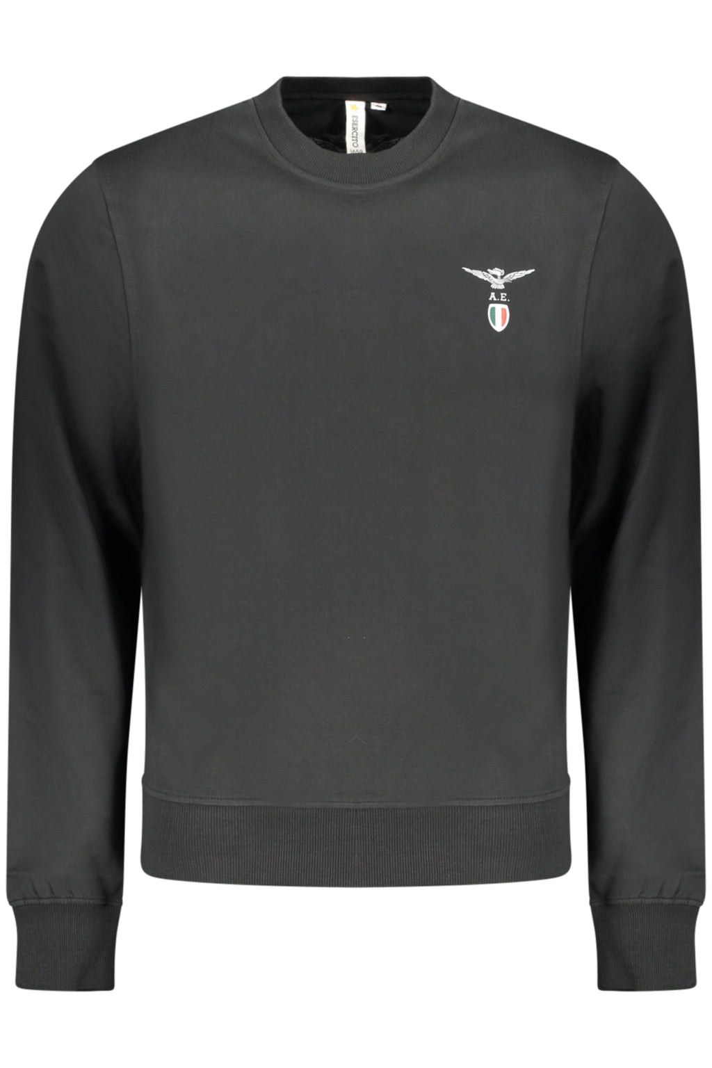 Sudadera negra con cremallera para hombre de la Academia Militar
