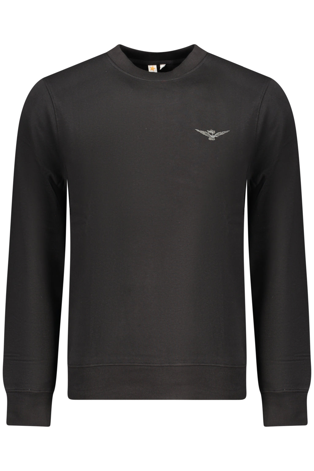 Sudadera negra con cremallera para hombre de la Academia Militar