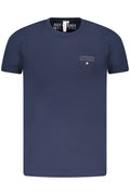 CAMISETA DE MANGA CORTA PARA HOMBRE DE LA ACADEMIA MILITAR, AZUL